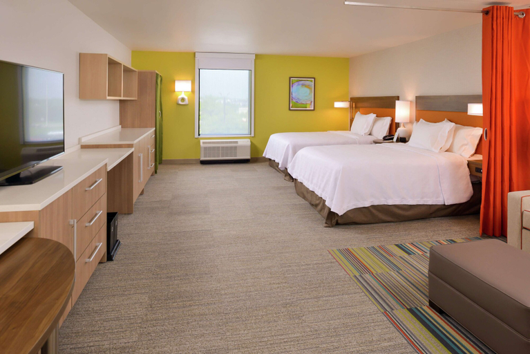 Bedroom 2, Home2 Suites by Hilton Merrillville, Lake