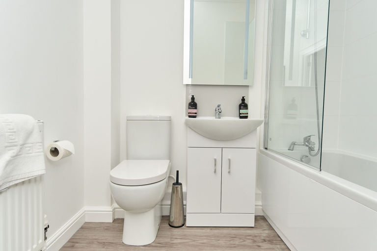 Bathroom, The Penthouse In Bonchurch, Isle of Wight