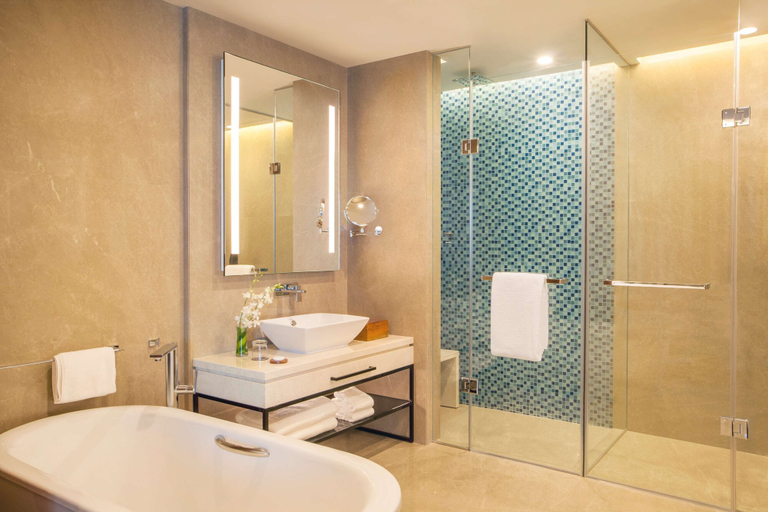 Bathroom 5, Hyatt Regency Thrissur, Thrissur