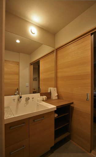 Bathroom 2, M House, Furano