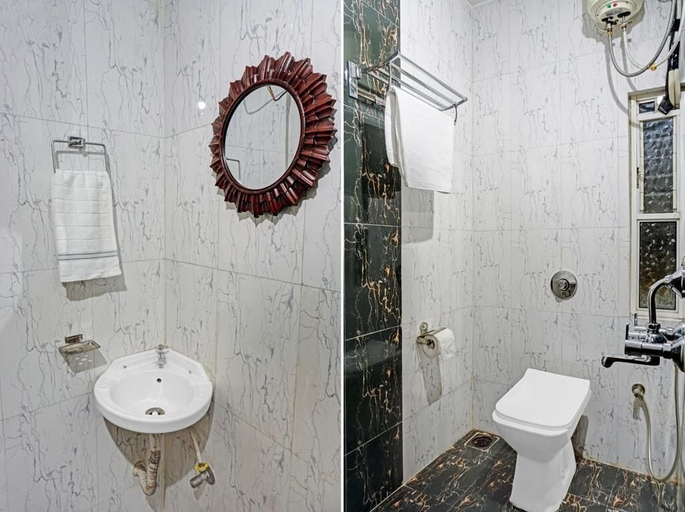 Bathroom, HOTEL VIRAJ, Pune