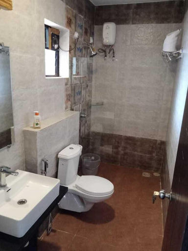 Bathroom, Abode Bungalow 05, North Goa