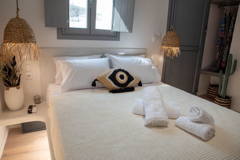Bedroom 5, Aidani Luxurious Rooms, South Aegean
