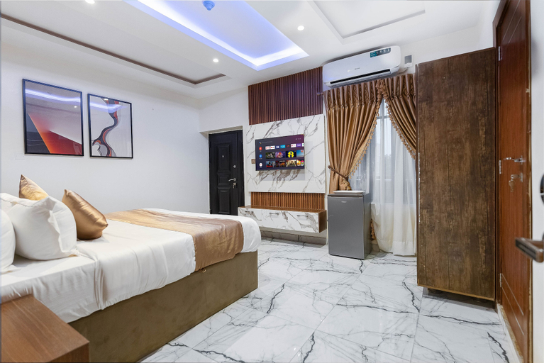 Bedroom 3, Gods Touch Apartments Remi Fani Kayode, Kosofe