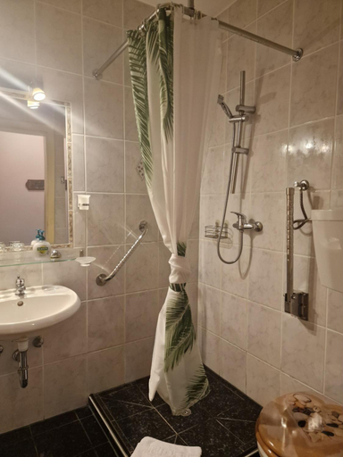Bathroom, Hotel Bavaria, Traunstein