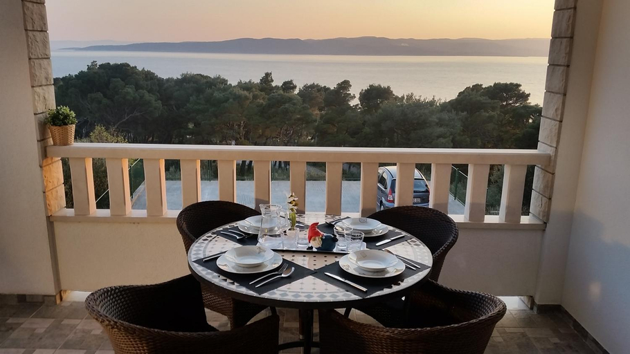 Balcony/terrace 3, Apartments Ursic MB, Brela