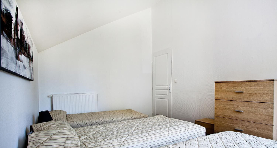 Bedroom 3, Gîte les Moignottes, Marne