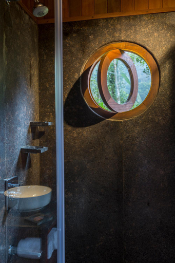 Bathroom 5, Niraamaya Retreats Cardamom Club, Idukki