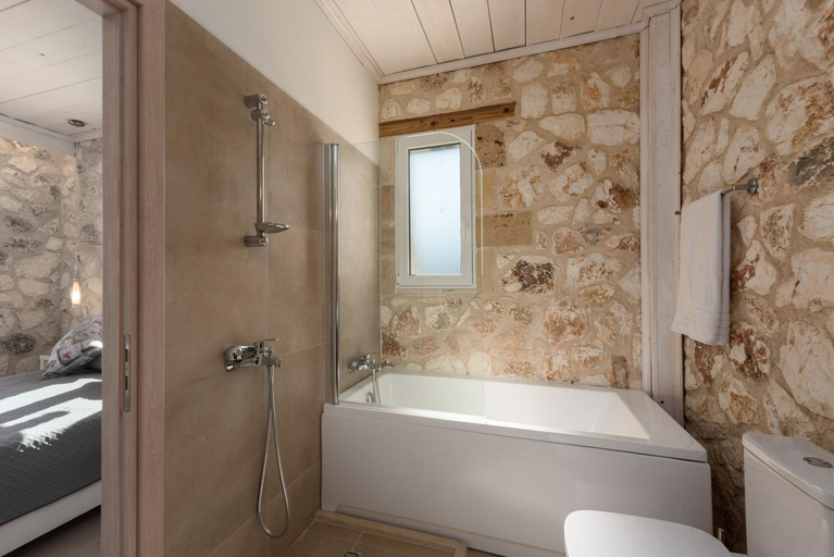 Bathroom 4, Trapezaki Garden Villas, Ionian Islands