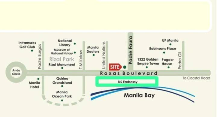 US Embassy Roxas Blvd, Ermita, Manila 1 Bedroom ComfySuite, Manila City