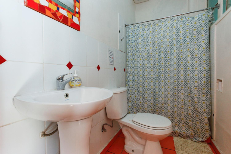 Bathroom 4, Hostal Casa Verde Limon, Valparaíso