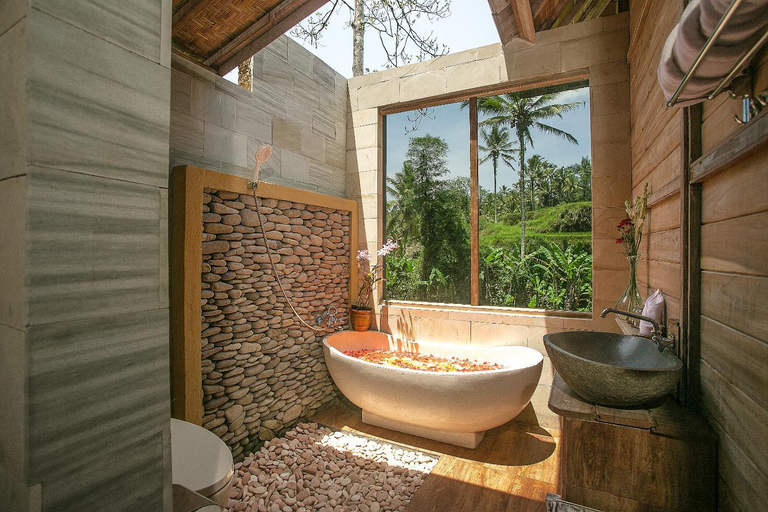 Bathroom 5, Pondok Sebatu Eco Lodge, Gianyar