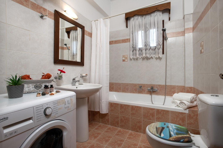 Bathroom 3, Sunset and Sunrise Apartments "Goulakia" by Corfuescapes, Ionian Islands