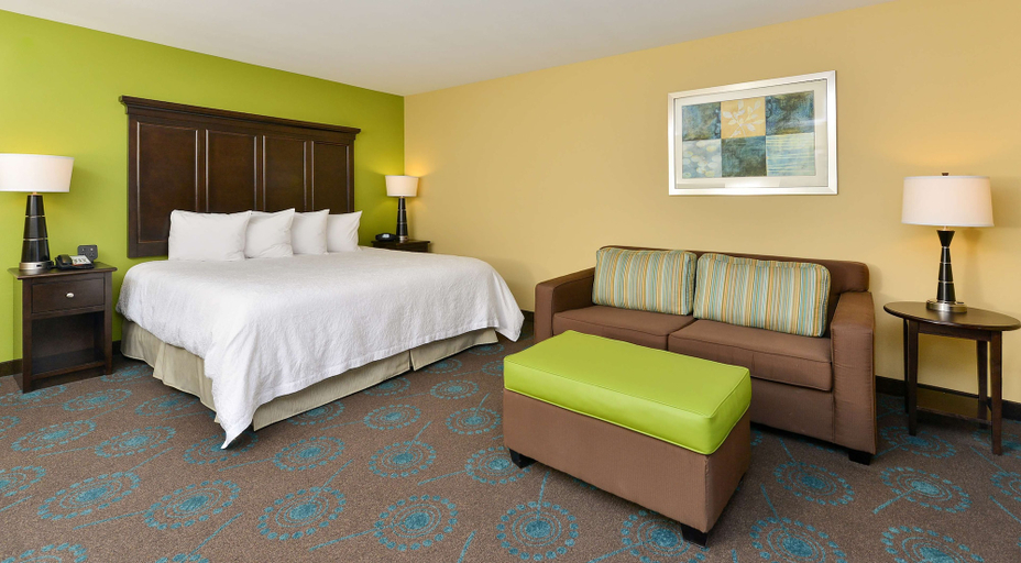 Bedroom 3, Hampton Inn Iowa City/University Area, Johnson