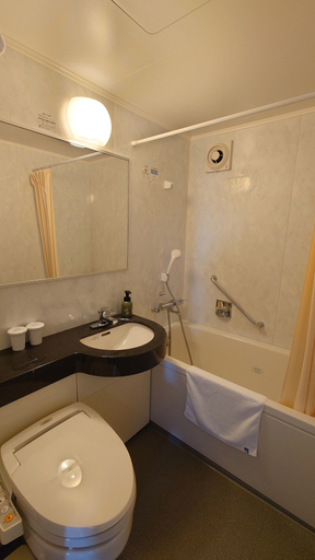 Bathroom 4, Hotel Aisis Kakegawa, Kakegawa