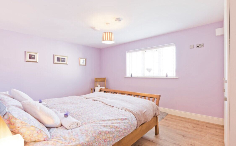 Bedroom 3, Modern Homestay Room near Dublin Airport, Dublin