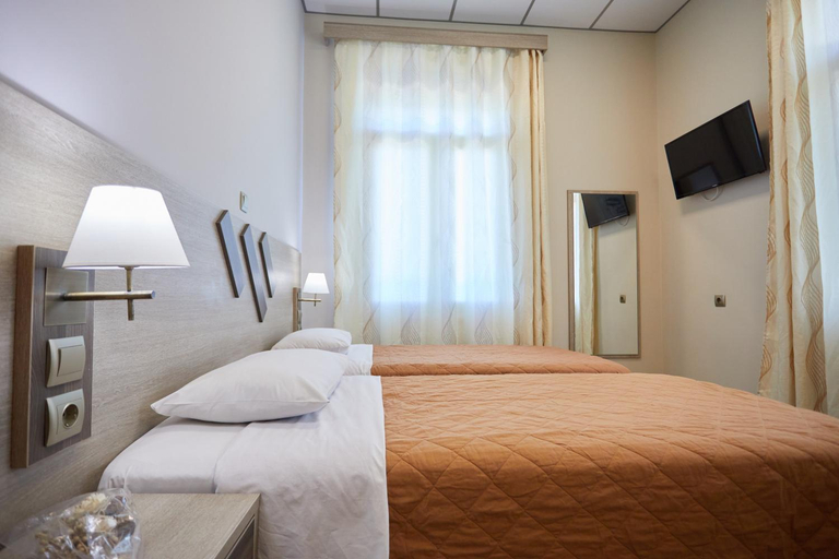 Bedroom 2, Amalia City Rooms, North Aegean