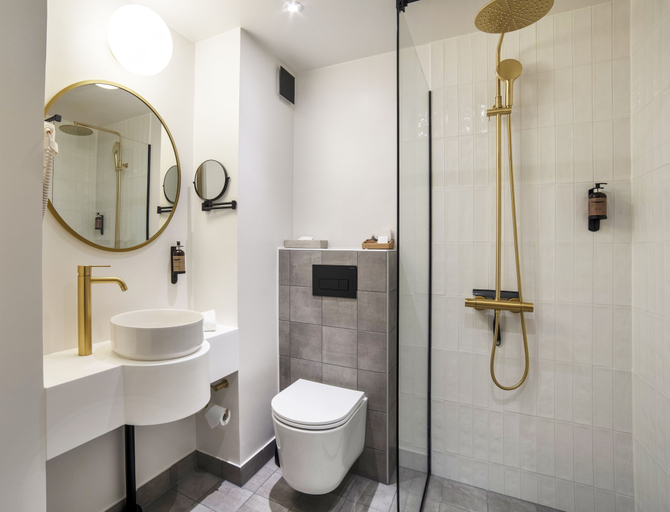 Bathroom 4, Go Hotel Herlev, Herlev