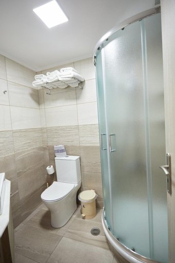 Bathroom 3, Amalia City Rooms, North Aegean