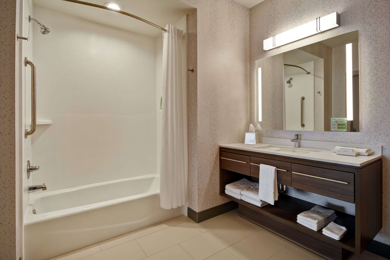 Bathroom 4, Home2 Suites by Hilton Wichita Northeast, Sedgwick