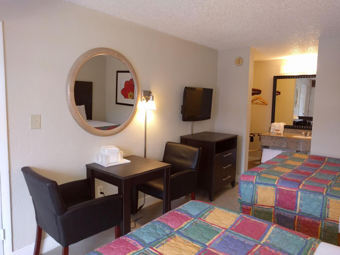 Bedroom 3, Red Carpet Inn Airport Fort Lauderdale, Broward