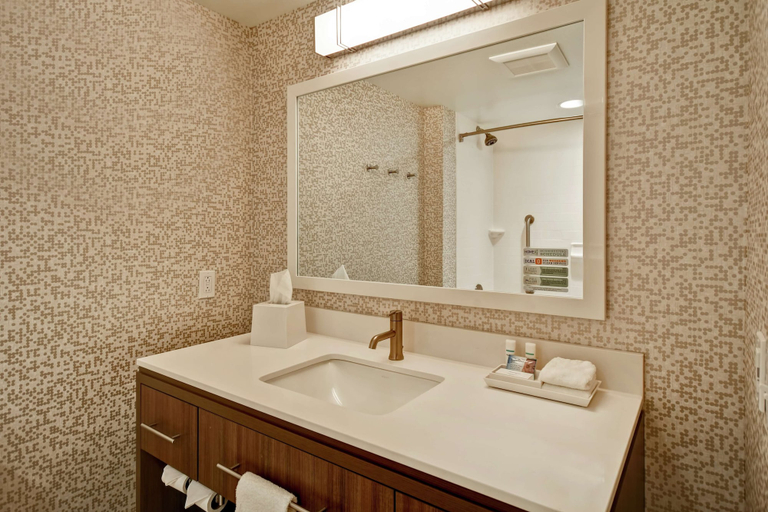 Bathroom 5, Home2 Suites by Hilton Terre Haute, Vigo