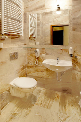 Bathroom 4, Hotel Jan, Kraków City