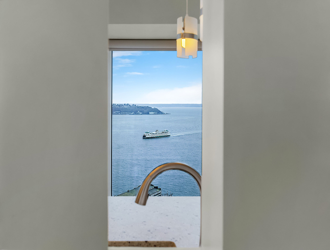 Bathroom 3, NewMark Towers Water Wheel Sea Views, Seattle