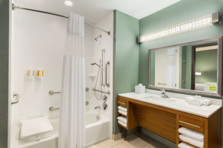 Bathroom 4, Home2 Suites by Hilton Downingtown Exton Route 30, Chester
