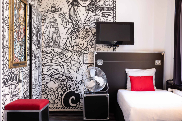 Bedroom 3, Backstage Hotel Amsterdam, Amsterdam