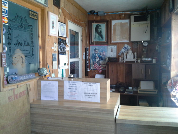 Public Area, Boron Motel, Kern