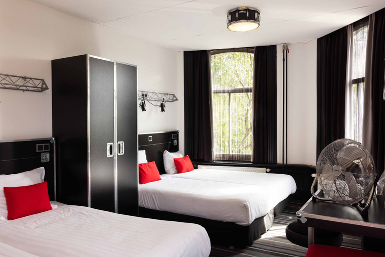 Bedroom 3, Backstage Hotel Amsterdam, Amsterdam