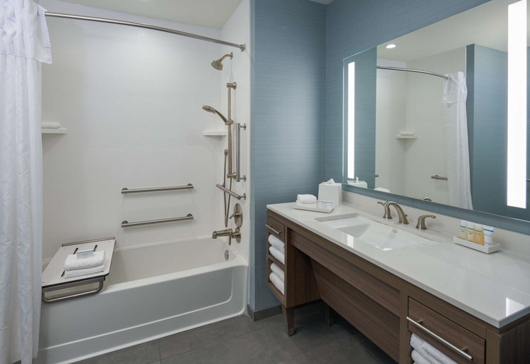 Bathroom 4, Home2 Suites by Hilton Pompano Beach Pier, Broward
