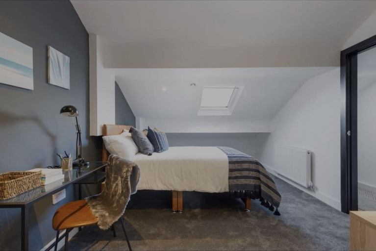 Bedroom 3, The Residency Rooms Liverpool, Wirral