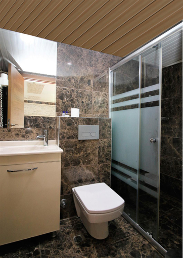 Bathroom 4, Behram Hotel, Antalya