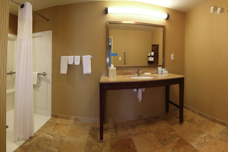 Bathroom 3, Hampton Inn & Suites Grand Forks, Grand Forks