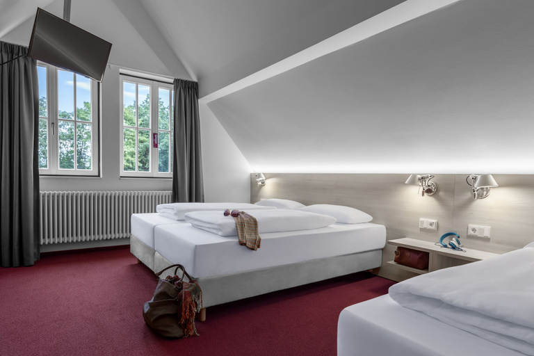 Bedroom 2, Coffee Fellows Hotel Siegburg West, Rhein-Sieg-Kreis