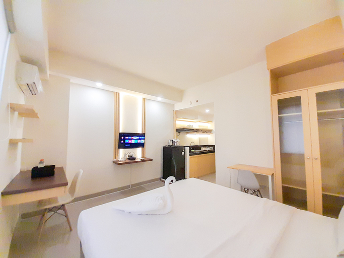 Bedroom 3, Best Homey and Restful Studio at Altuz Seturan Yogyakarta Apartment By Travelio, Sleman