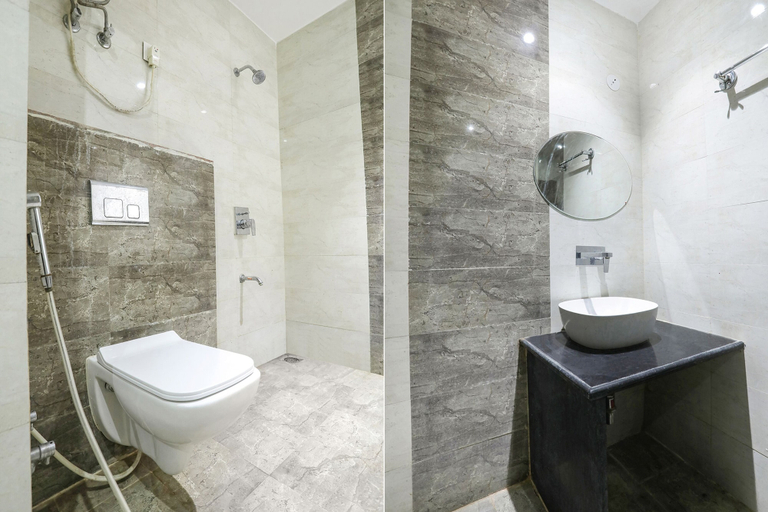 Bathroom, Fabhotel Uday Villa, Kanpur Nagar