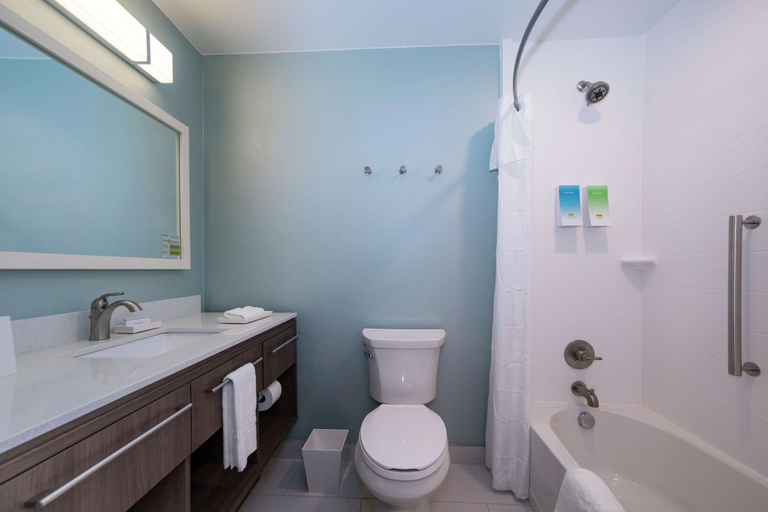 Bathroom 4, Home2 Suites by Hilton Jackson Flowood Airport Area, Rankin