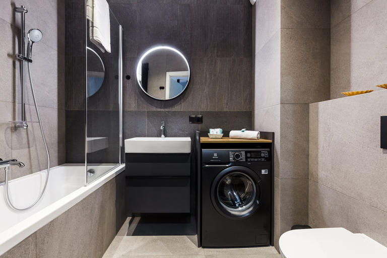 Bathroom 3, Scala Apartments by HappyStay, Gdańsk City