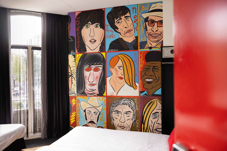Bedroom 4, Backstage Hotel Amsterdam, Amsterdam