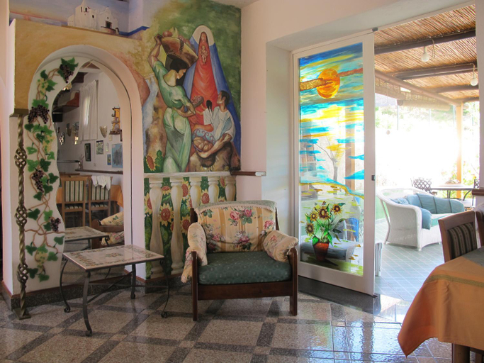 Public Area, Aparthotel Villa Marinu, Napoli