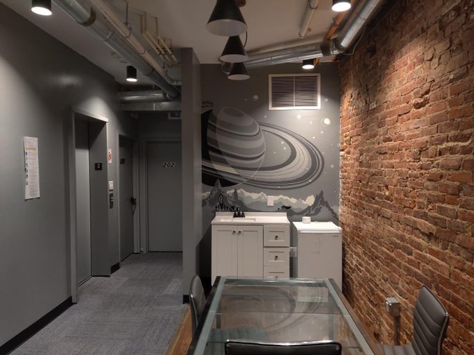 Public Area 3, U Street Capsule Hostel, Washington D.C.