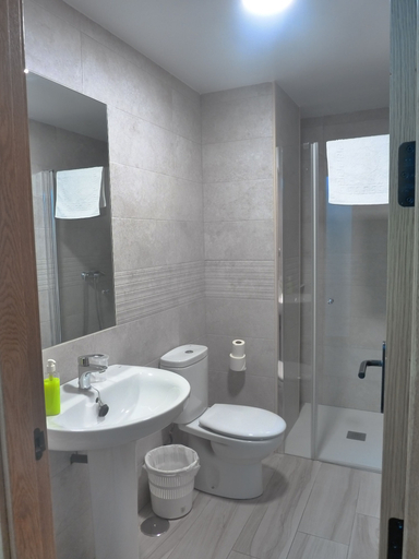 Bathroom, Hostal y apartamentos Casa Fermina, Granada