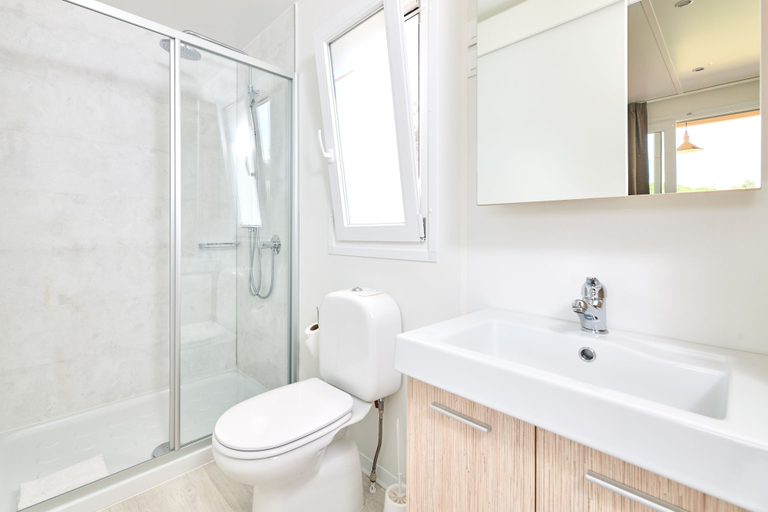 Bathroom 4, Mobile Homes Stella Maris, Umag