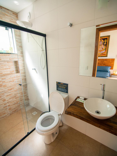 Bathroom 1, Lugar ao Sol - Flats - Praia do Rosa - SC, Imbituba