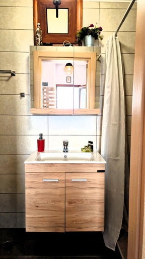Bathroom 3, Seva Monolithos House, South Aegean