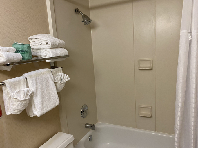 Bathroom 4, Ramada by Wyndham Rochelle Park Near Paramus, Bergen