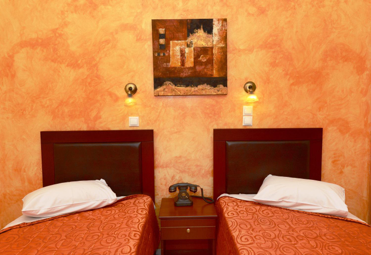 Bedroom 3, Pergamos Hotel, Attica